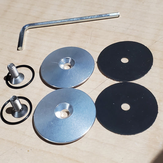 Tornillos de visera Icaro (también conocidos como sistema de fijación)