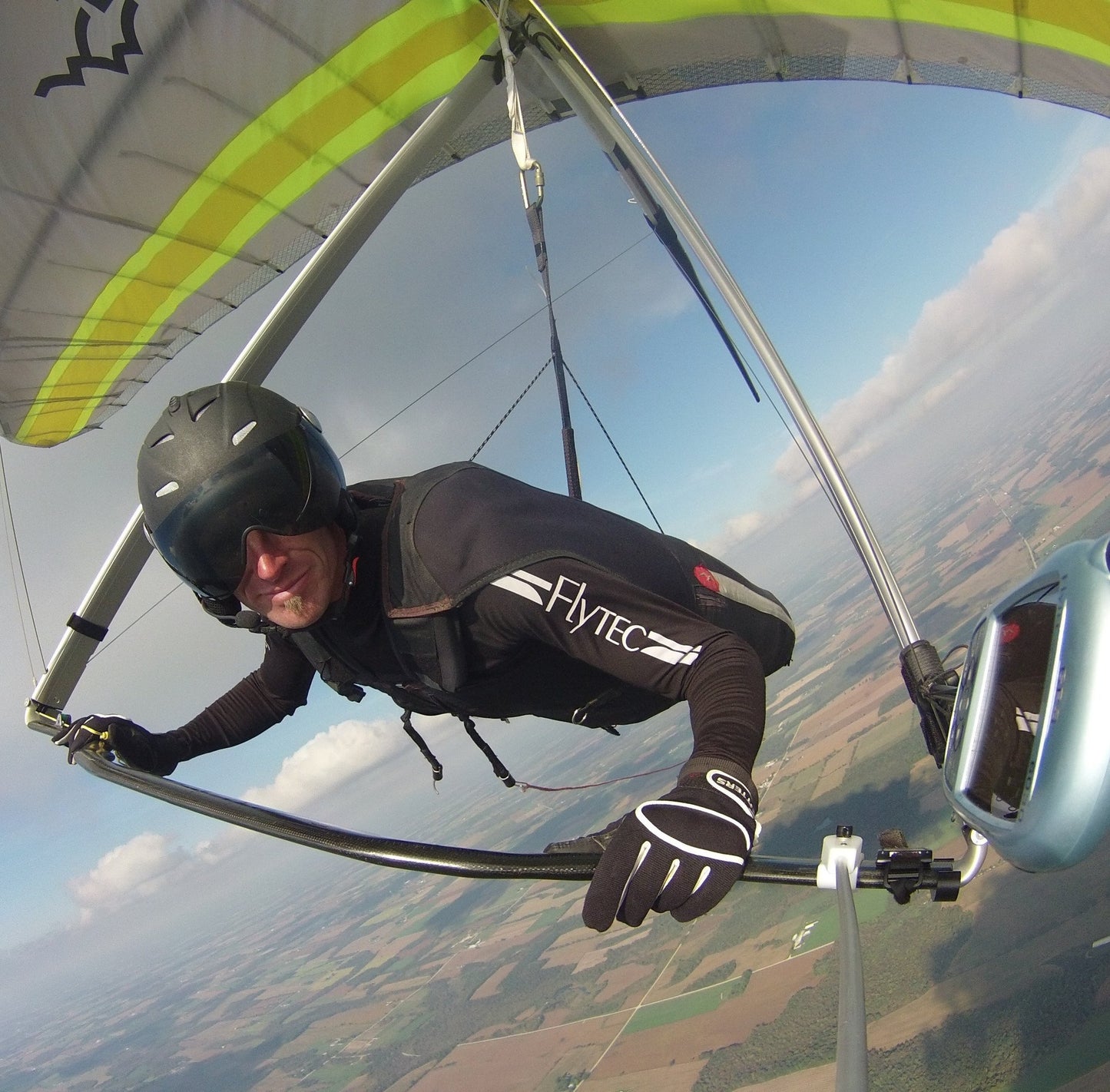 Perche à selfie pour deltaplane - Camera Boom