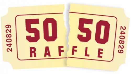 50/50 tickets